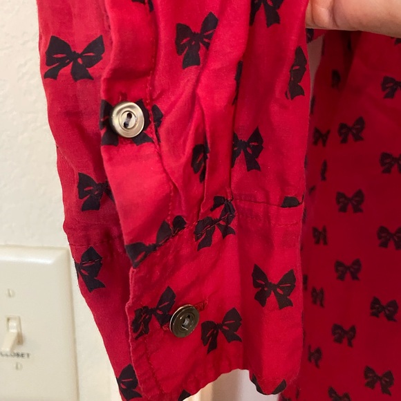 J Crew red blouse Size 6 - Picture 4 of 7